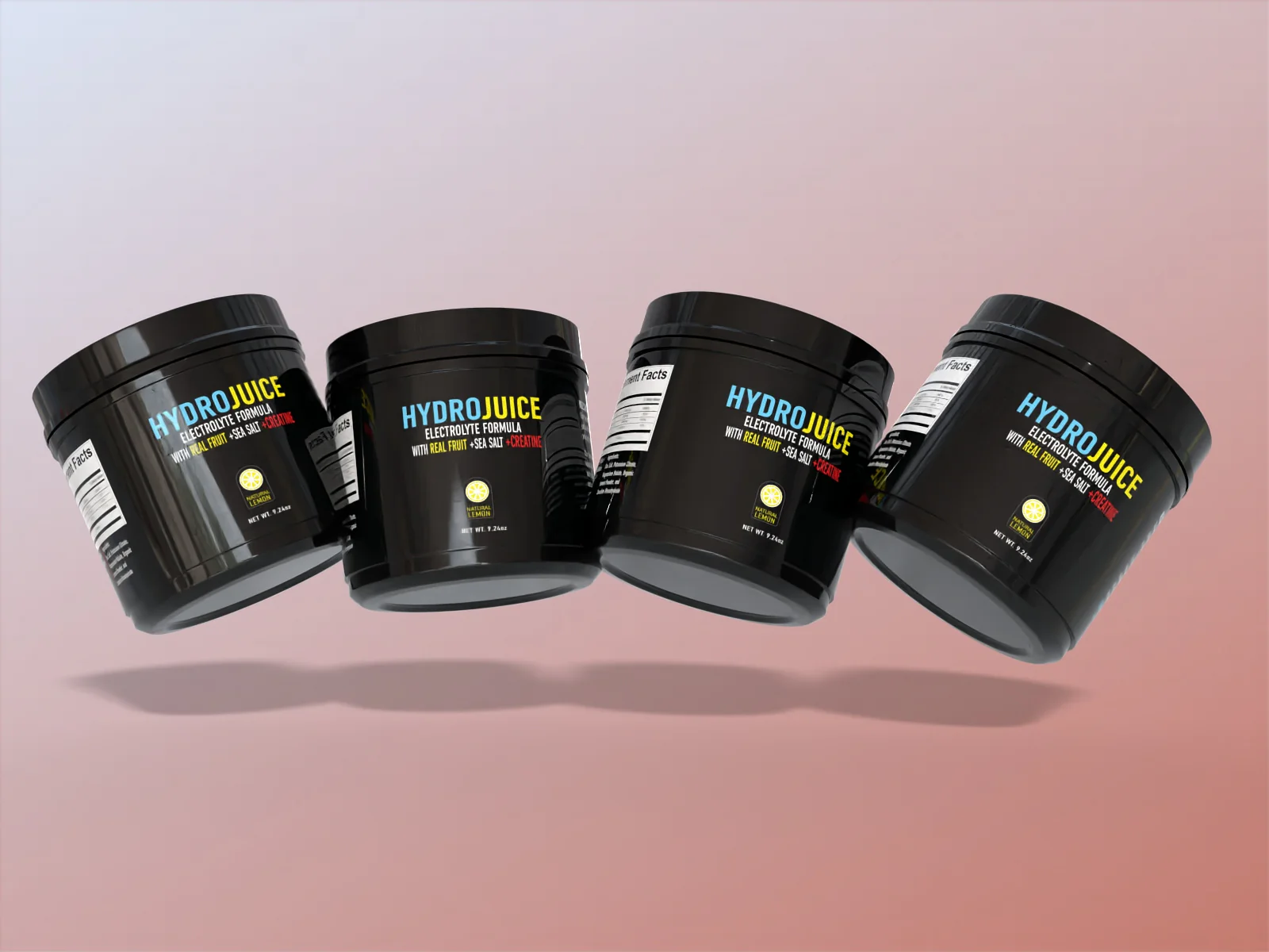 HydroJuice Electrolyte + Creatine Lemon - Image 3
