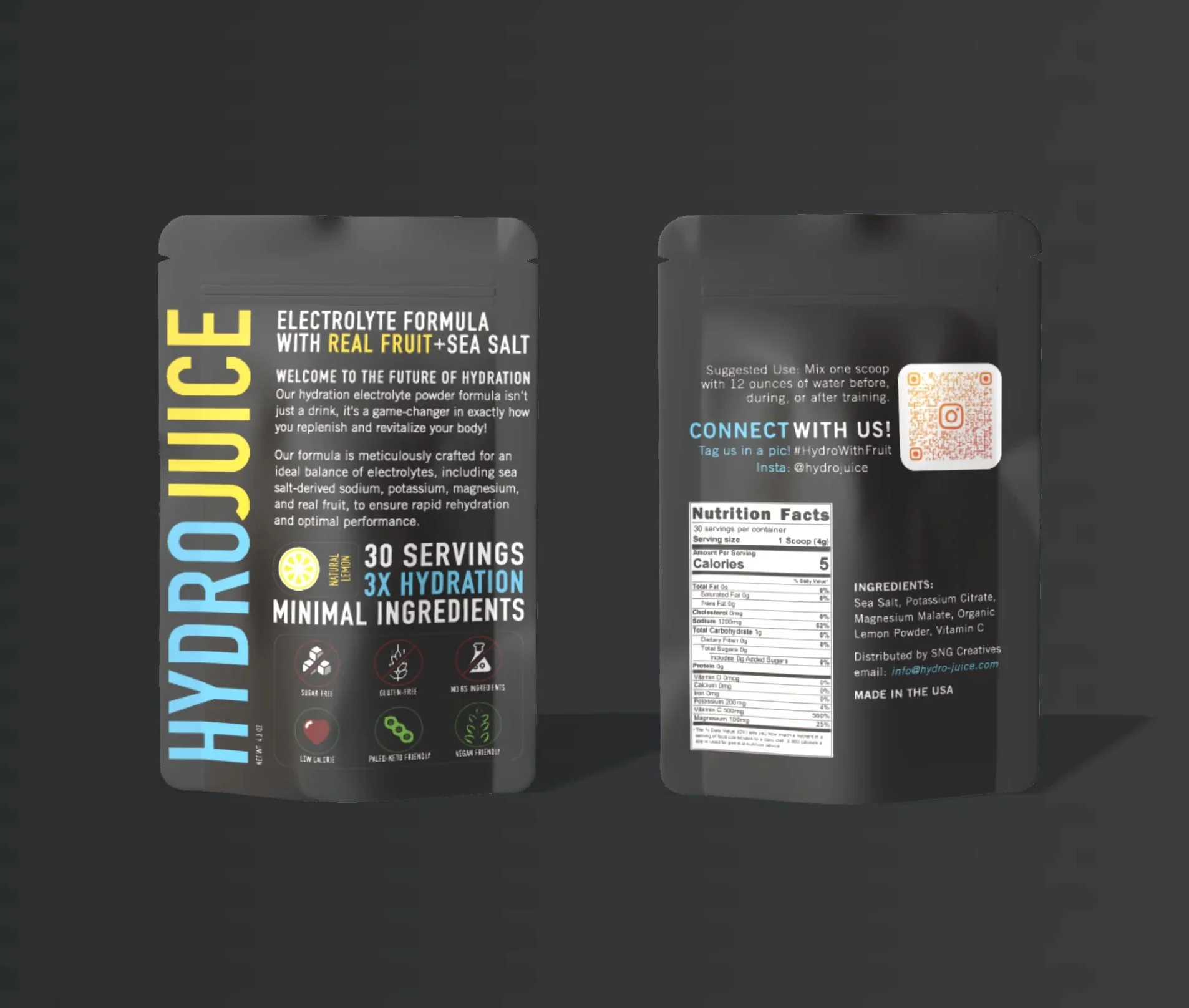HydroJuice Lemon Electrolyte - Image 6